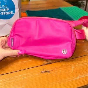 Lululemon Sonic Pink Belt Bag
